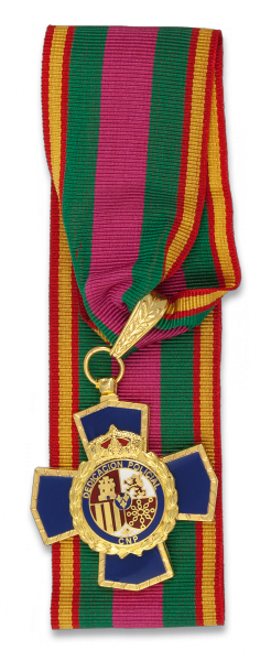 Medalla POLICIA ENCOMIENDA 30 AÑOS